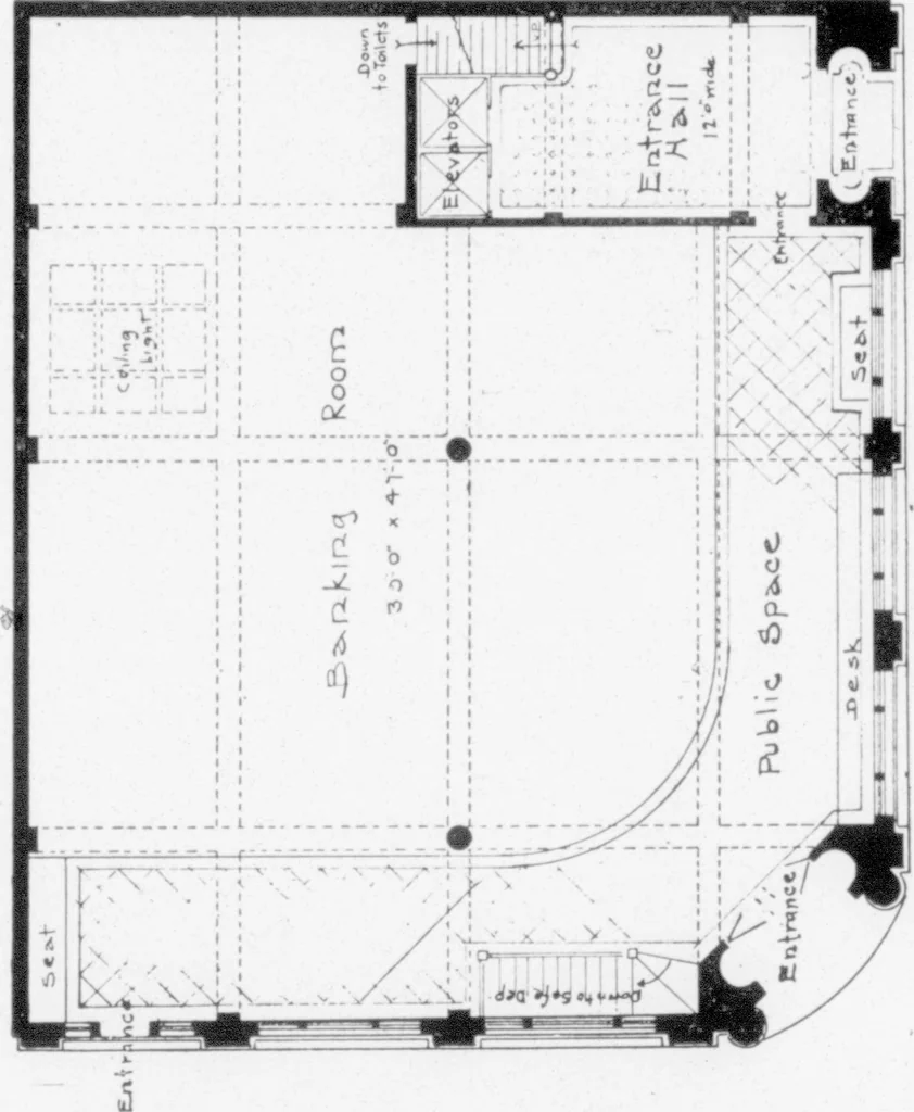 An illustration from The Architect, 1905, leaf 501