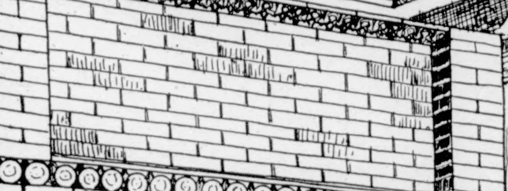An illustration from The Architect, 1905, leaf 517