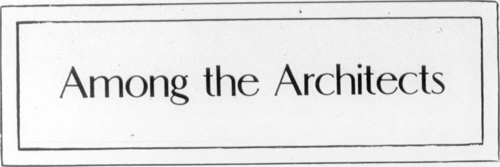 An illustration from The Architect, 1905, leaf 530