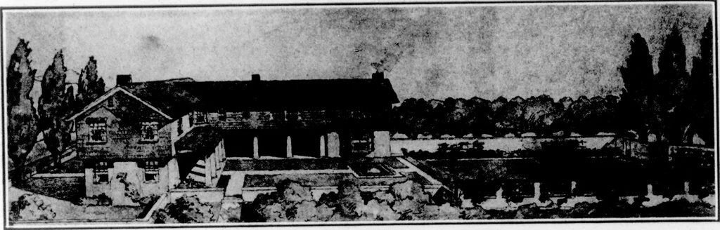 An illustration from The Architect, 1905, leaf 563