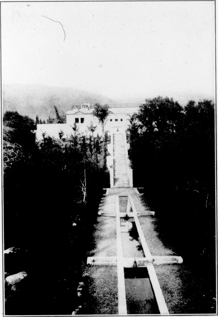 An illustration from The Architect, 1905, leaf 566