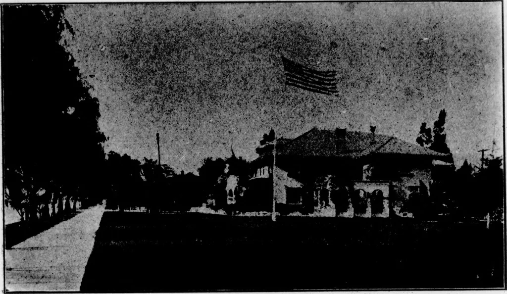 An illustration from The Architect, 1905, leaf 569