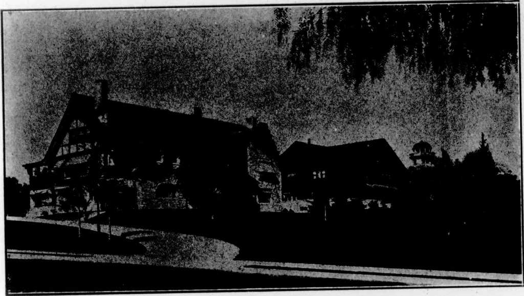An illustration from The Architect, 1905, leaf 570