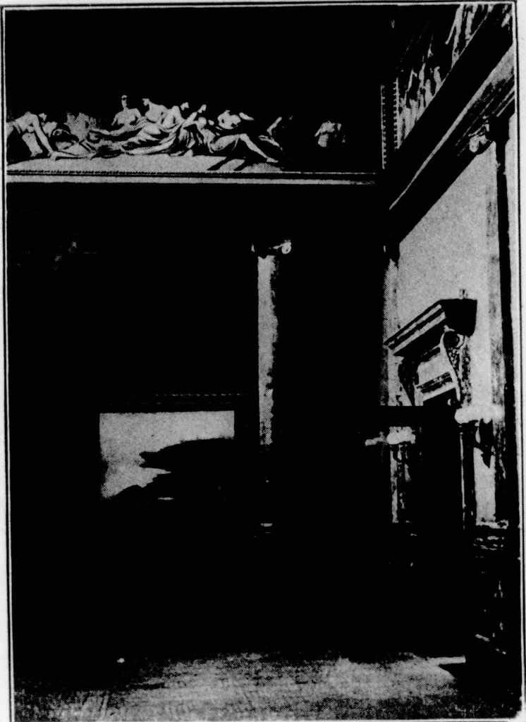 An illustration from The Architect, 1905, leaf 575