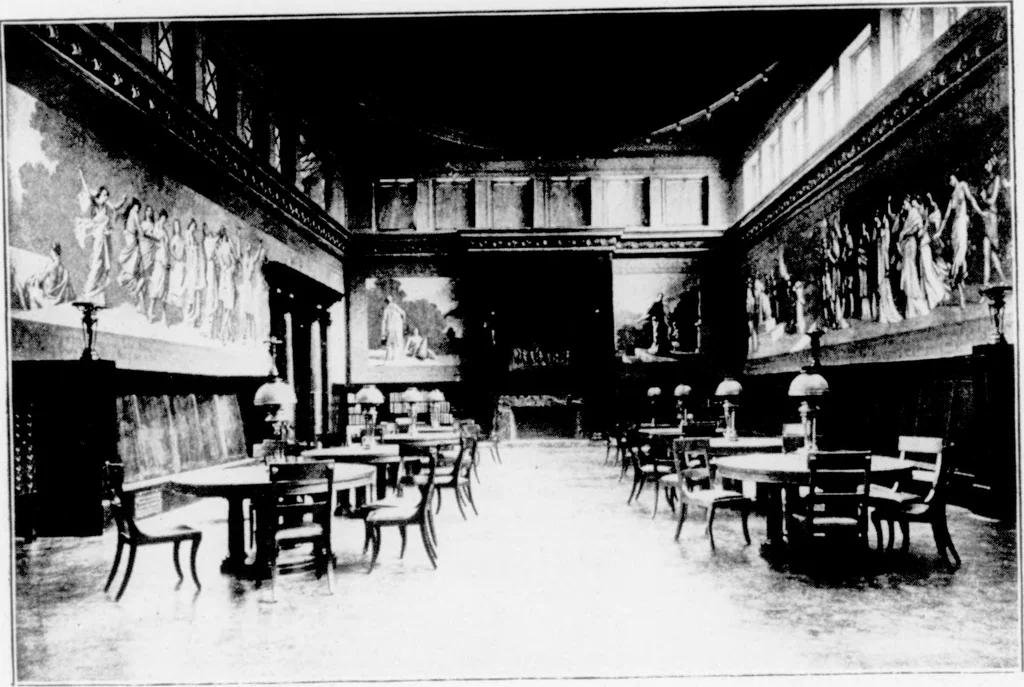 An illustration from The Architect, 1905, leaf 576