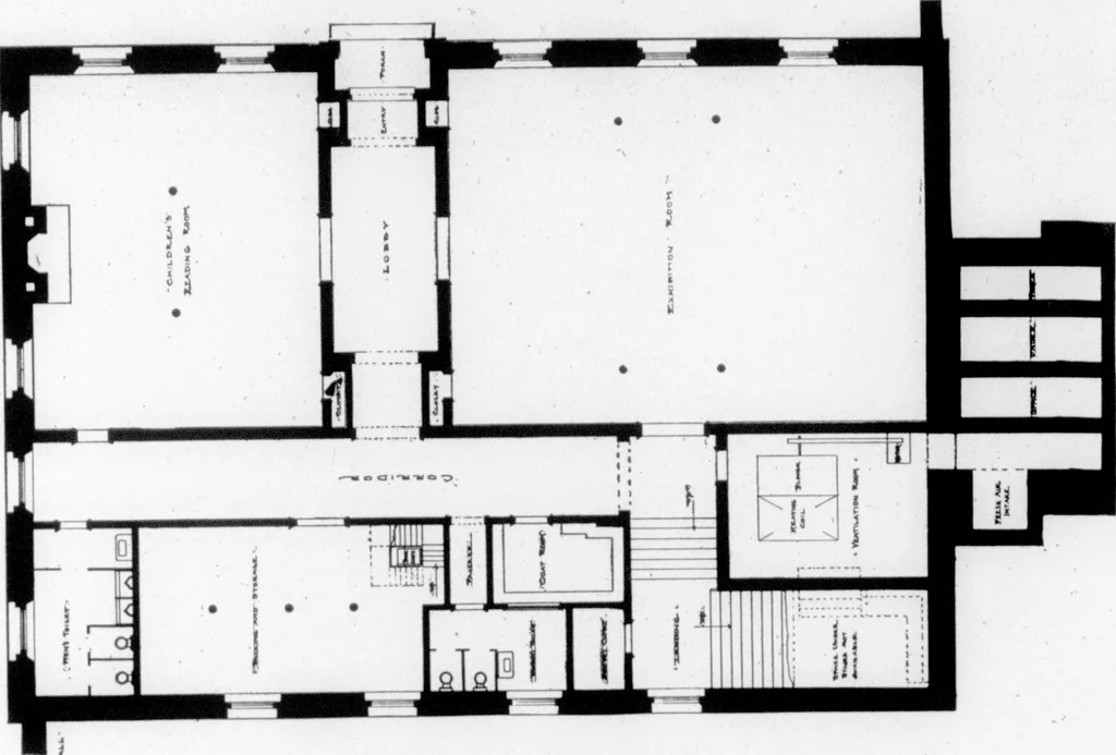 An illustration from The Architect, 1905, leaf 577