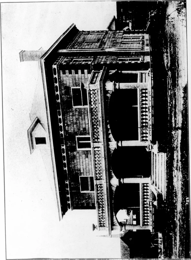 An illustration from The Architect, 1905, leaf 578