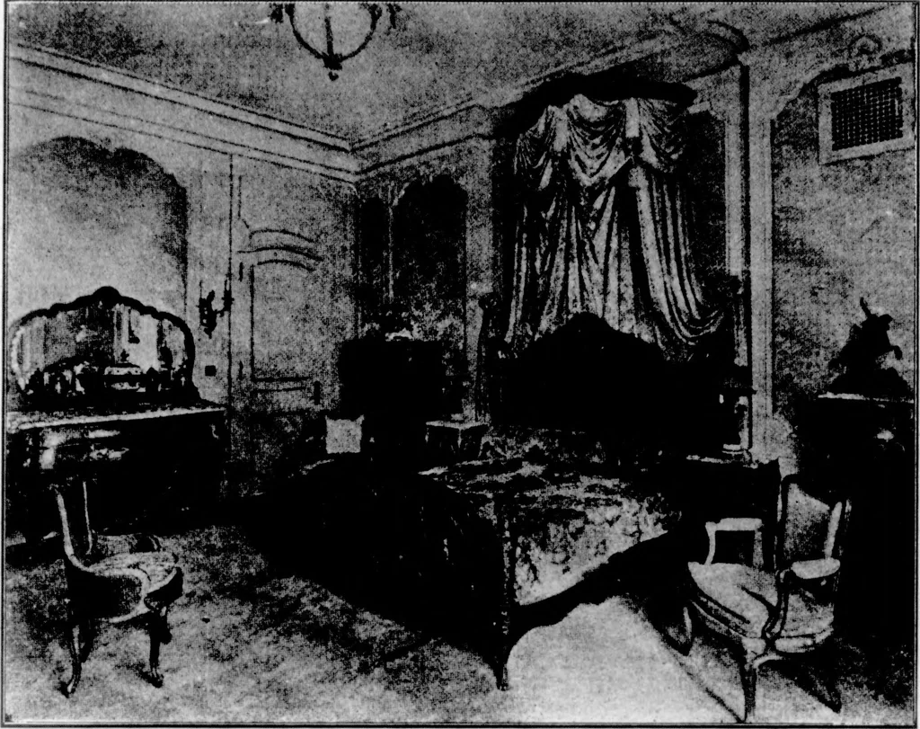 An illustration from The Architect, 1905, leaf 594