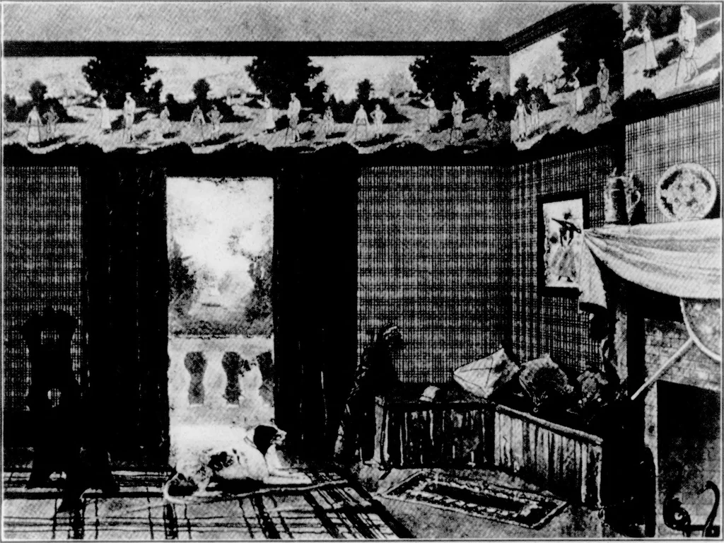 An illustration from The Architect, 1905, leaf 60