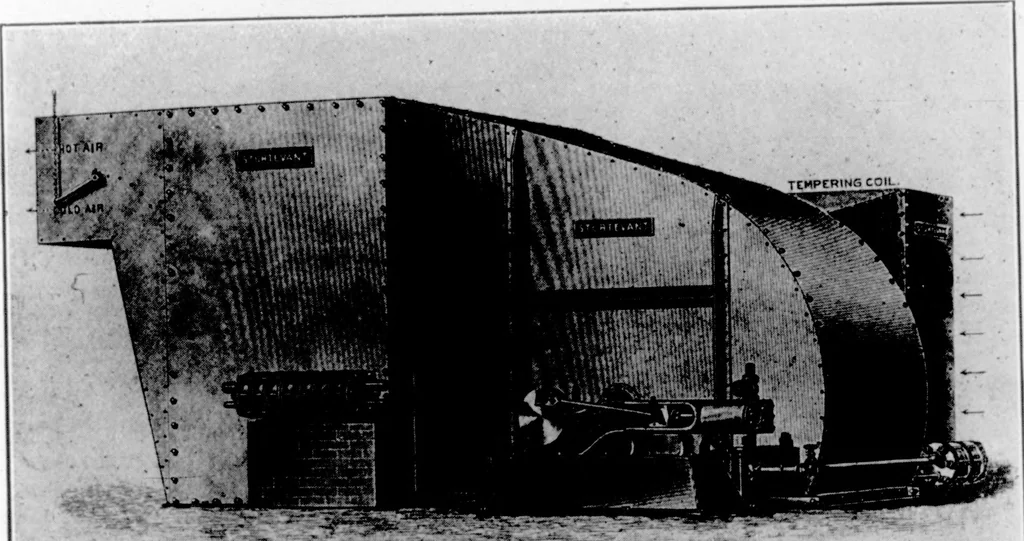 An illustration from The Architect, 1905, leaf 69