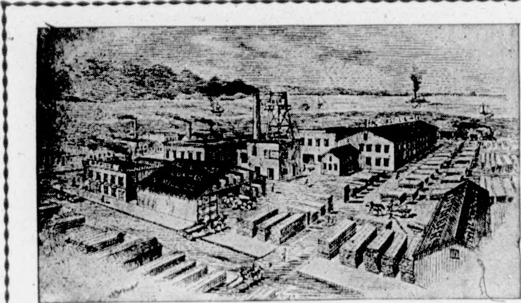 An illustration from The Architect, 1905, leaf 69