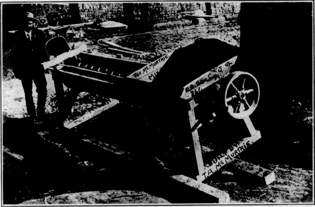 An illustration from The Architect, 1905, leaf 70