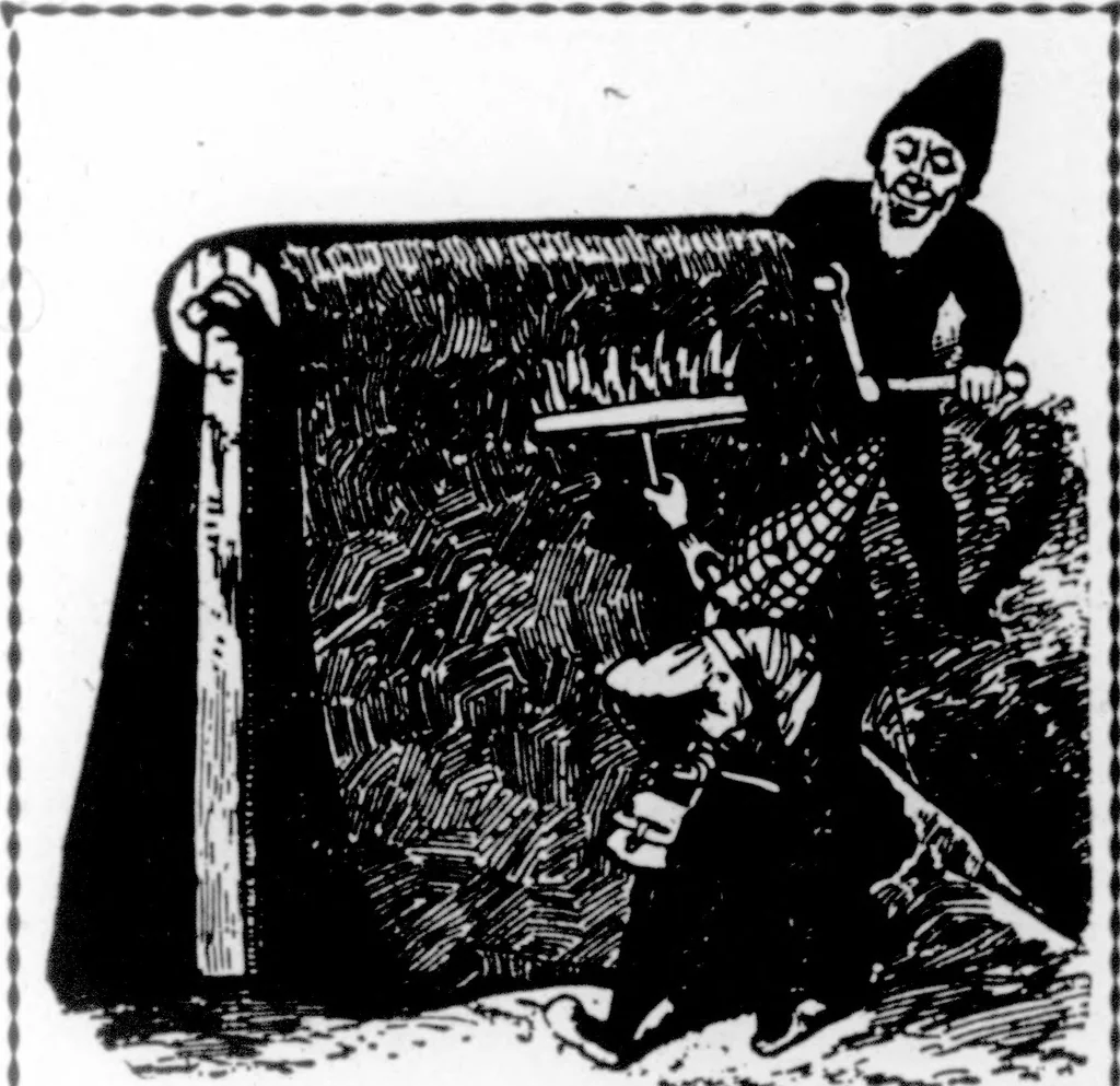 An illustration from The Architect, 1905, leaf 71