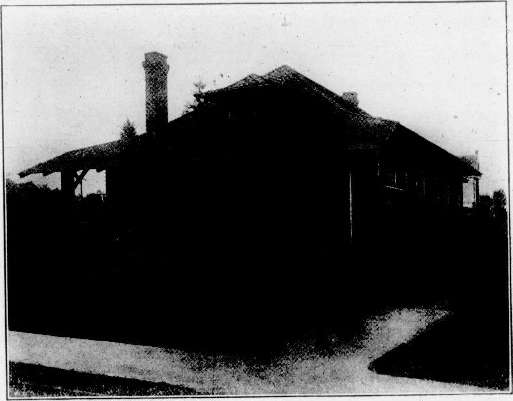 An illustration from The Architect, 1905, leaf 71