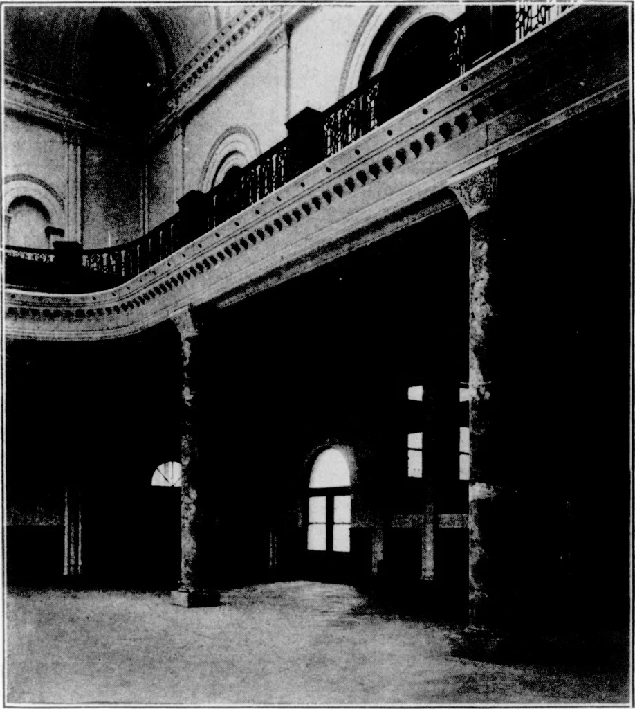 An illustration from The Architect, 1905, leaf 89