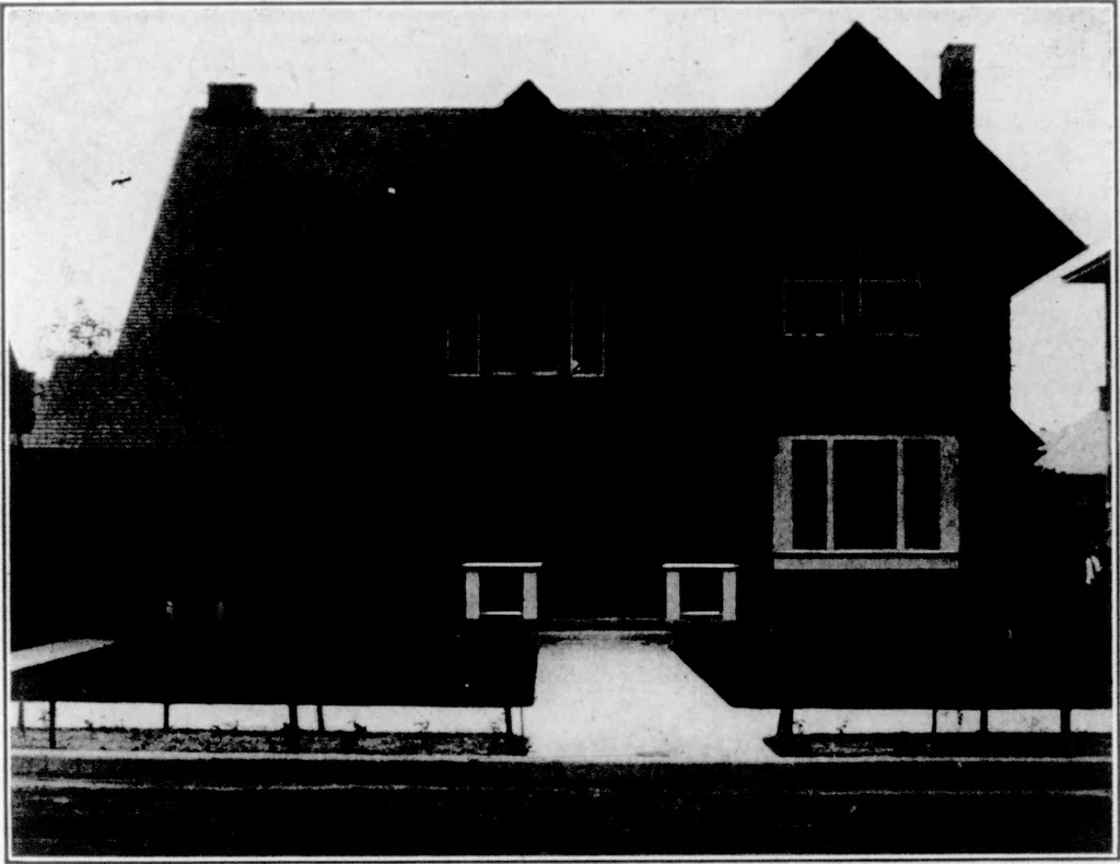 An illustration from The Architect, 1905, leaf 90