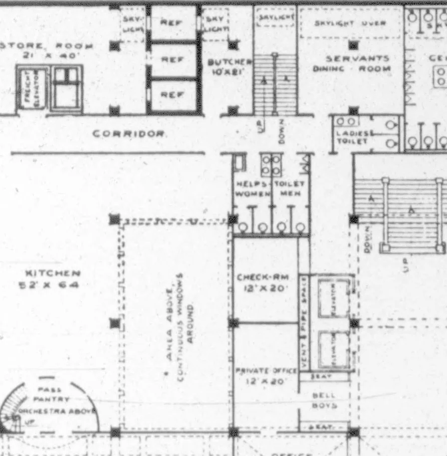 An illustration from The Architect, 1905, leaf 98