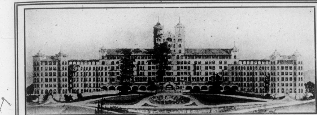 An illustration from The Architect, 1905, leaf 128