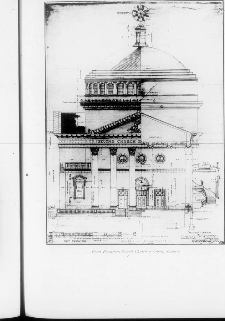 An illustration from The Architect, 1905, leaf 143