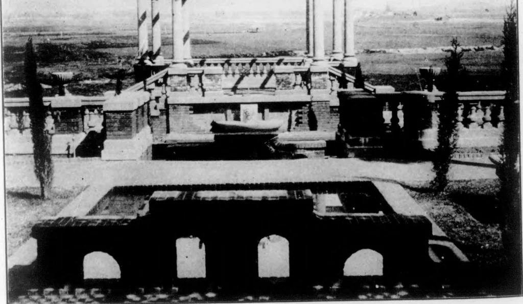 An illustration from The Architect, 1905, leaf 148