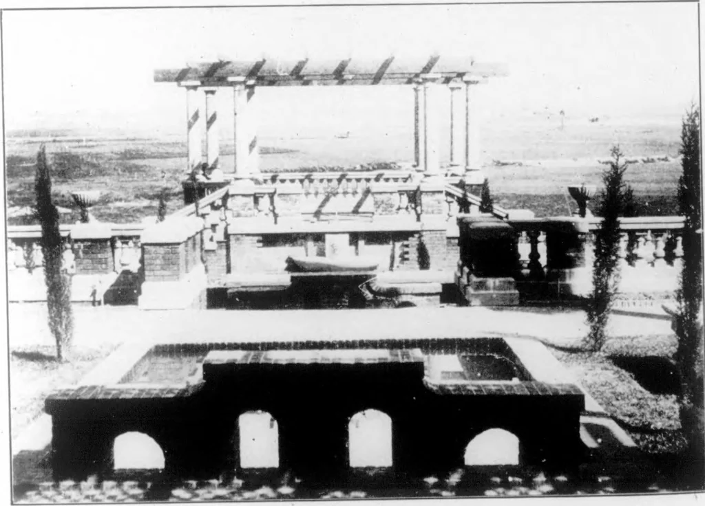 An illustration from The Architect, 1905, leaf 149