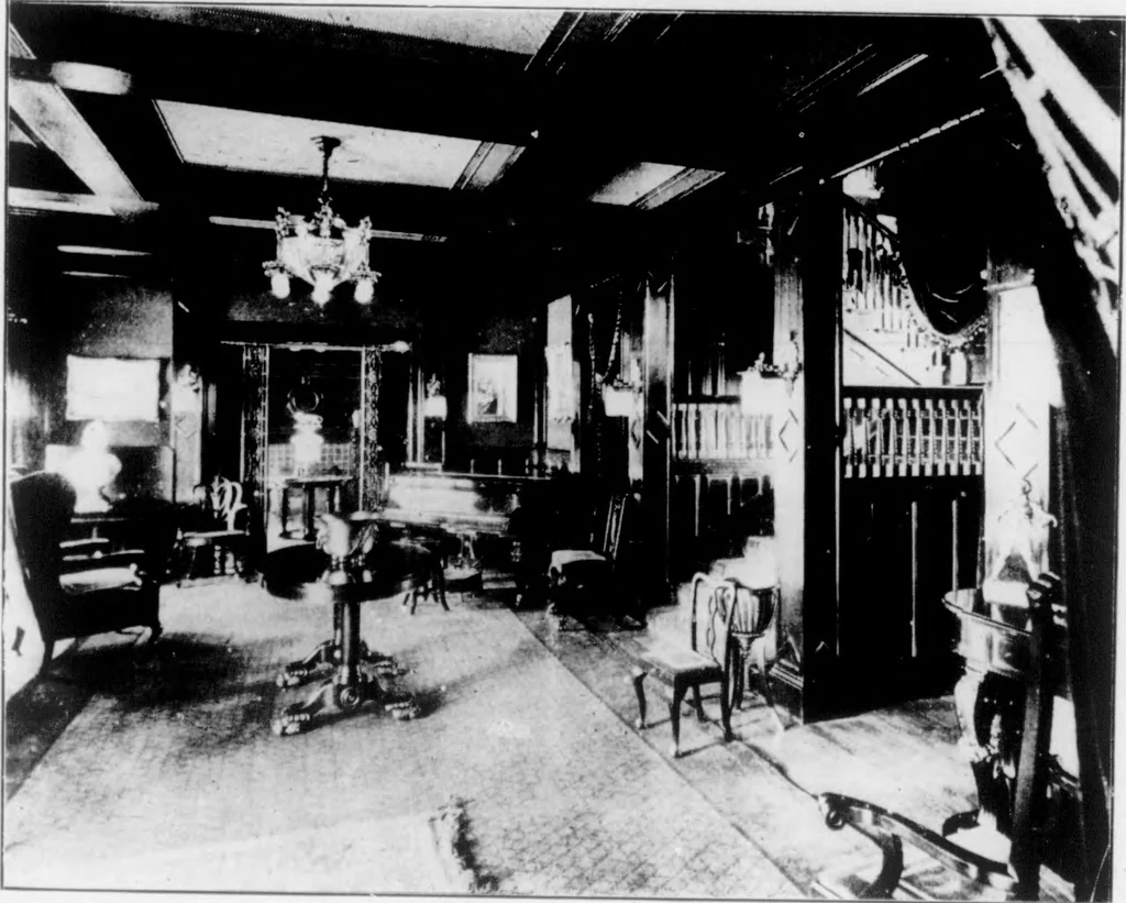An illustration from The Architect, 1905, leaf 149