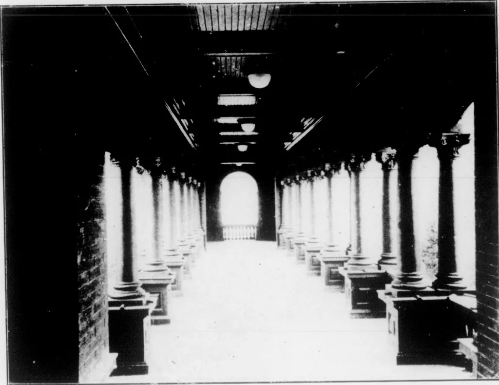 An illustration from The Architect, 1905, leaf 158