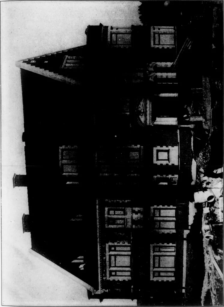 An illustration from The Architect, 1905, leaf 163