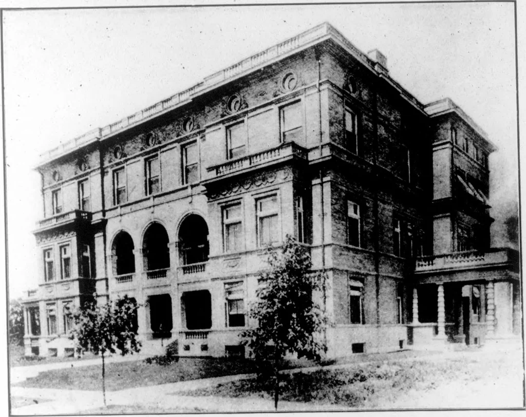An illustration from The Architect, 1905, leaf 171