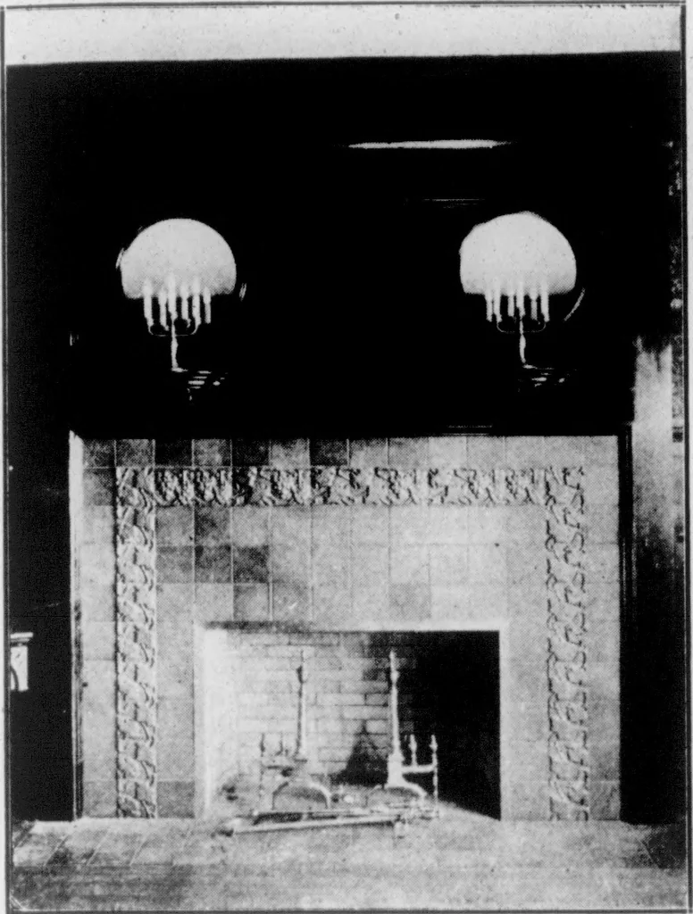An illustration from The Architect, 1905, leaf 175