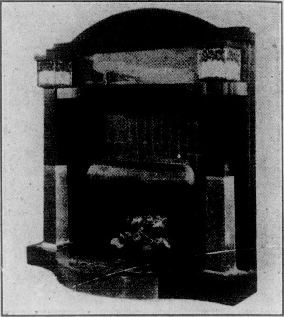 An illustration from The Architect, 1905, leaf 177