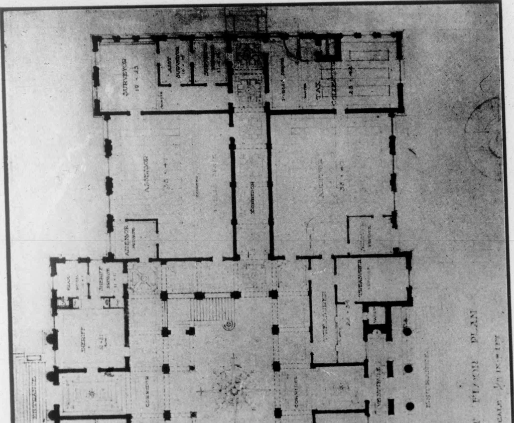 An illustration from The Architect, 1905, leaf 18