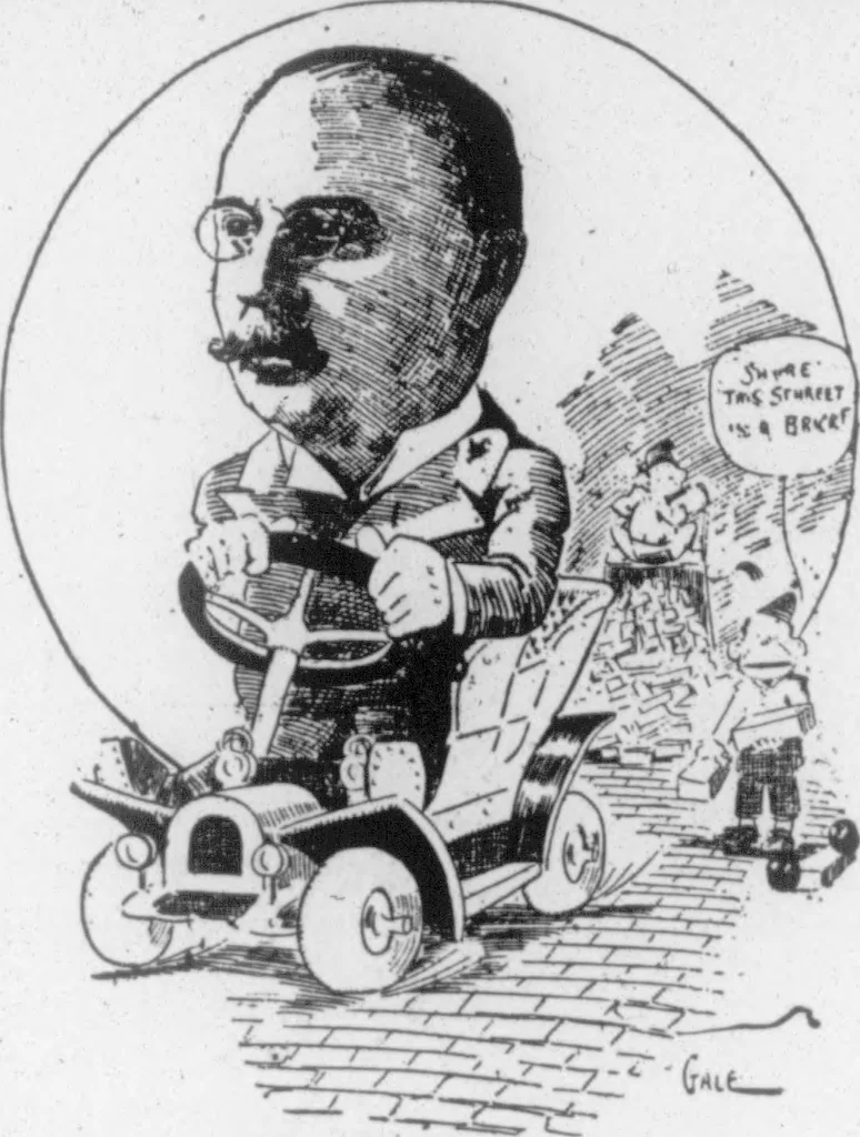 An illustration from The Architect, 1905, leaf 183