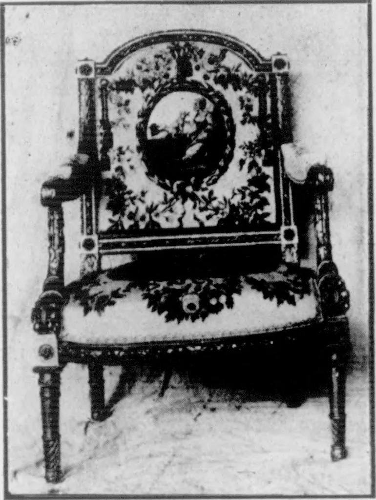 An illustration from The Architect, 1905, leaf 183