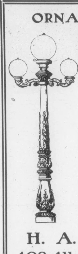 An illustration from The Architect, 1905, leaf 186