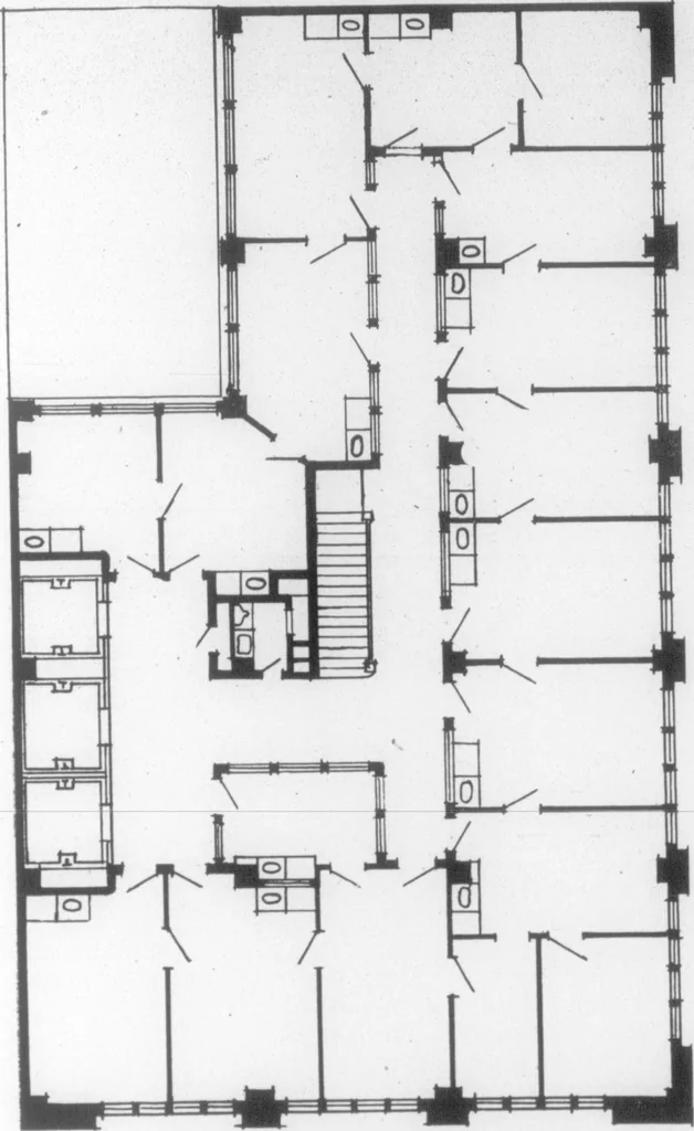 An illustration from The Architect, 1905, leaf 193