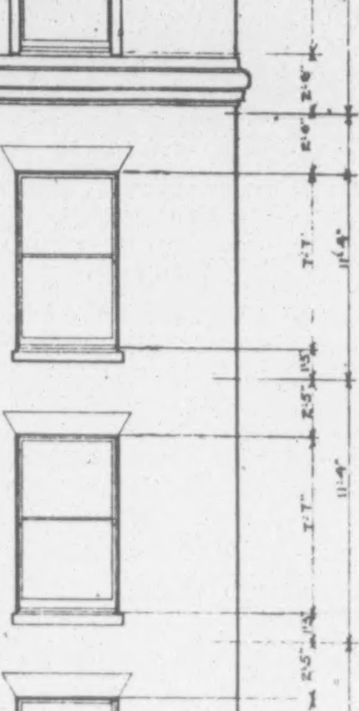 An illustration from The Architect, 1905, leaf 194