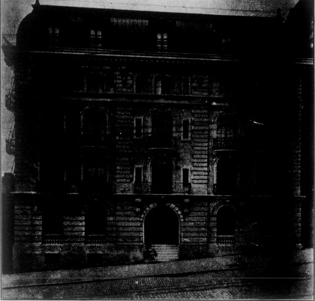 An illustration from The Architect, 1905, leaf 198
