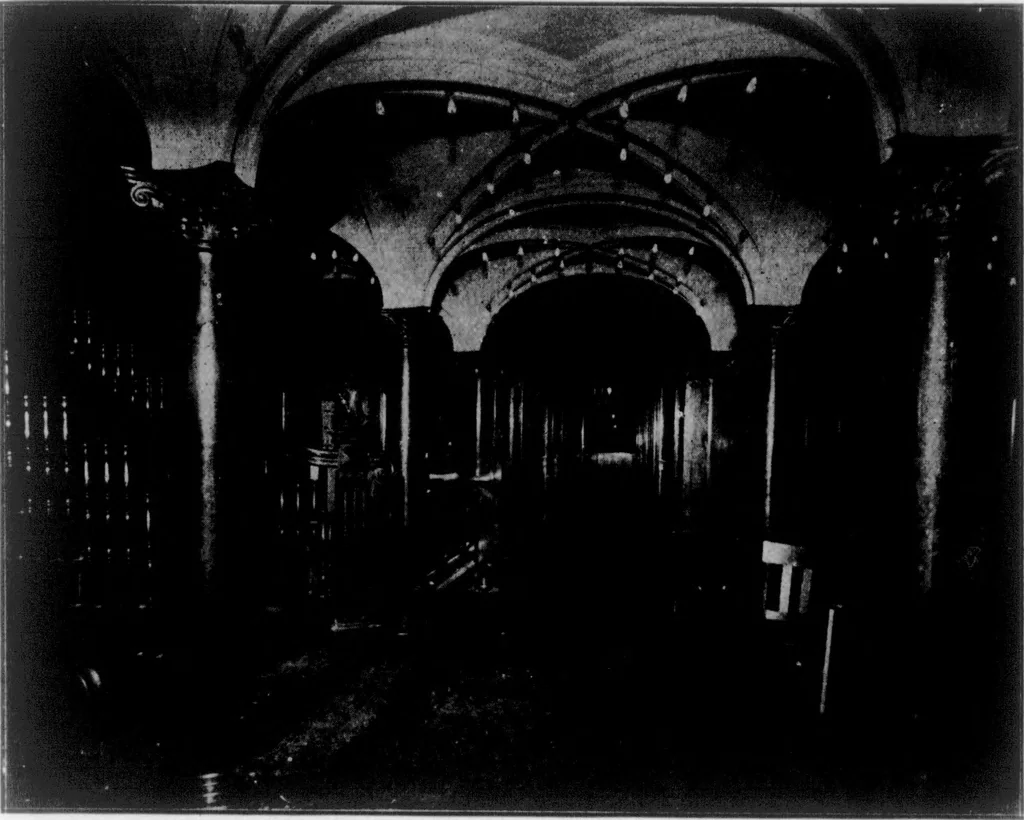 An illustration from The Architect, 1905, leaf 202
