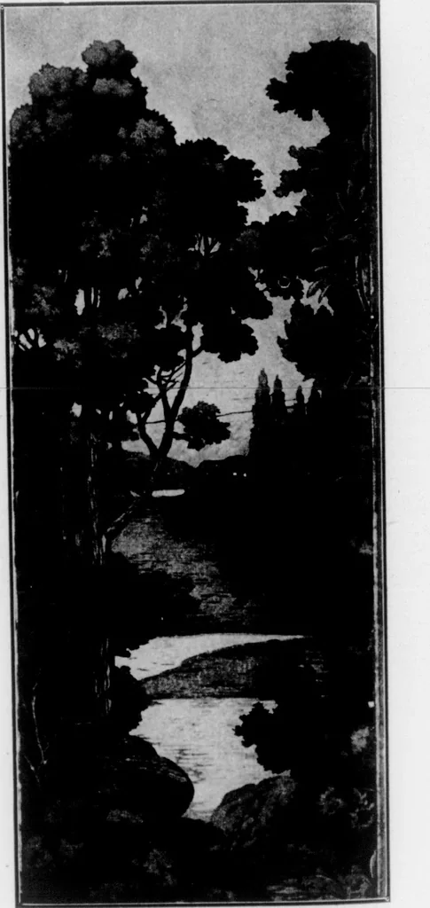 An illustration from The Architect, 1905, leaf 220