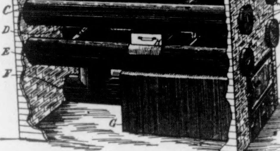 An illustration from The Architect, 1905, leaf 232