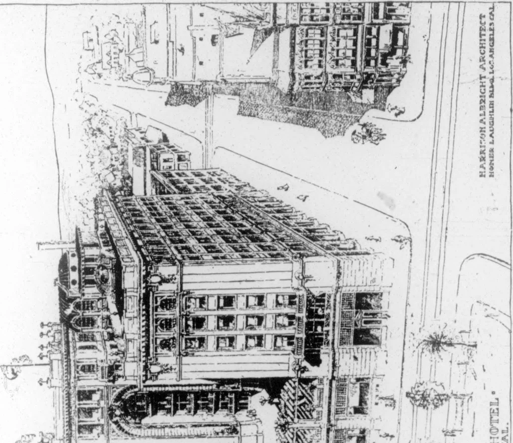 An illustration from The Architect, 1905, leaf 24