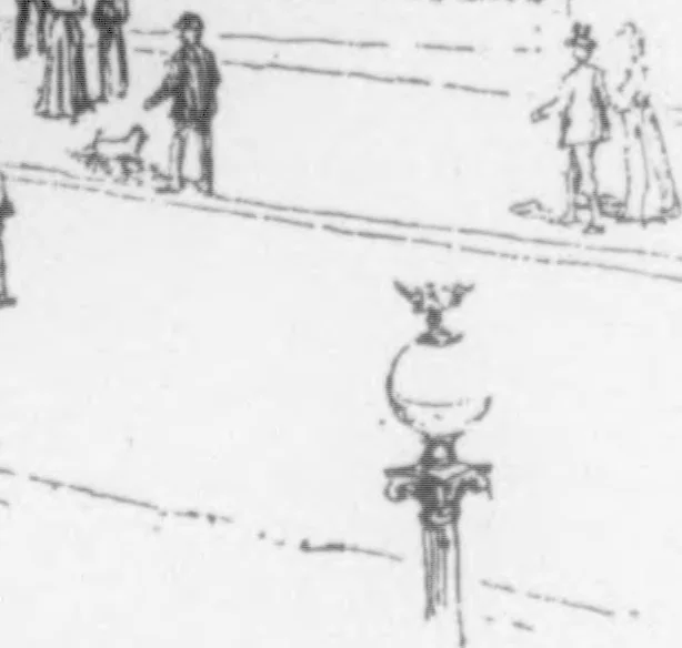 An illustration from The Architect, 1905, leaf 255