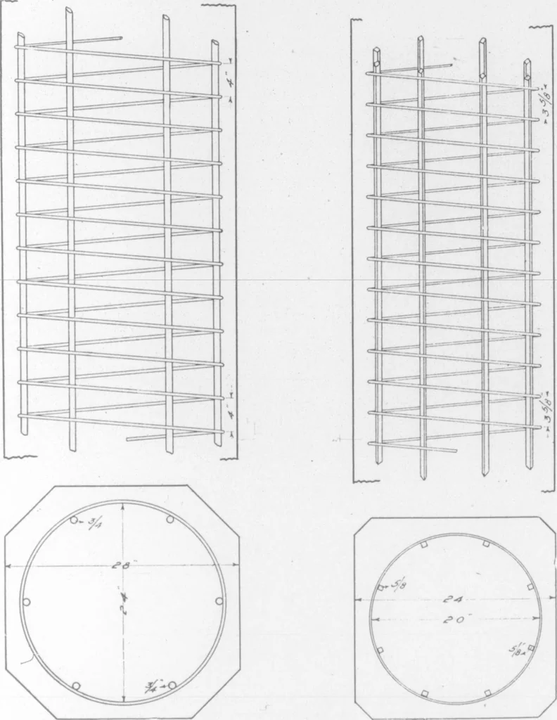 An illustration from The Architect, 1905, leaf 264
