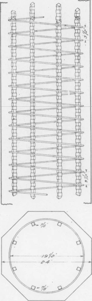 An illustration from The Architect, 1905, leaf 265