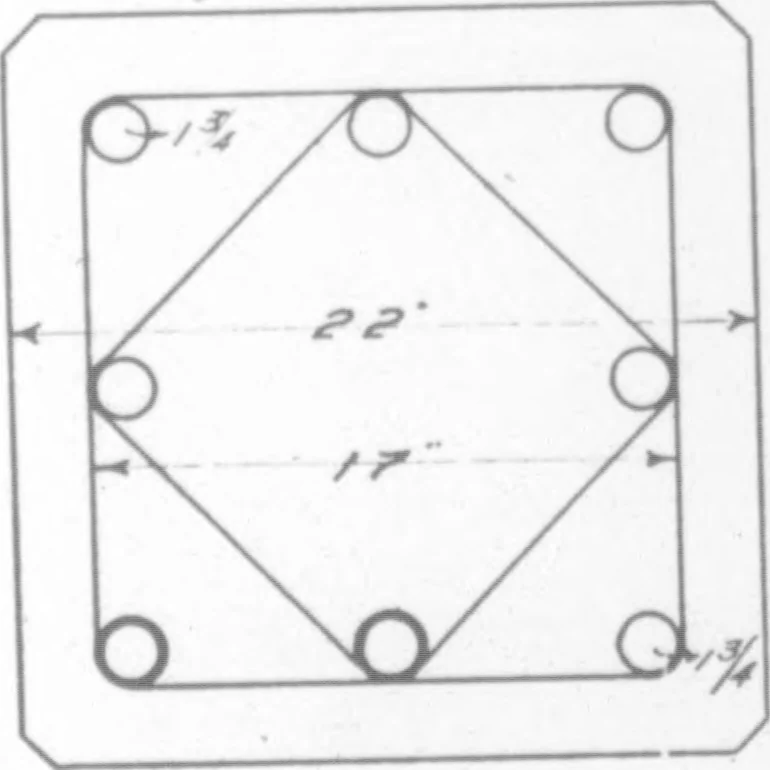 An illustration from The Architect, 1905, leaf 267