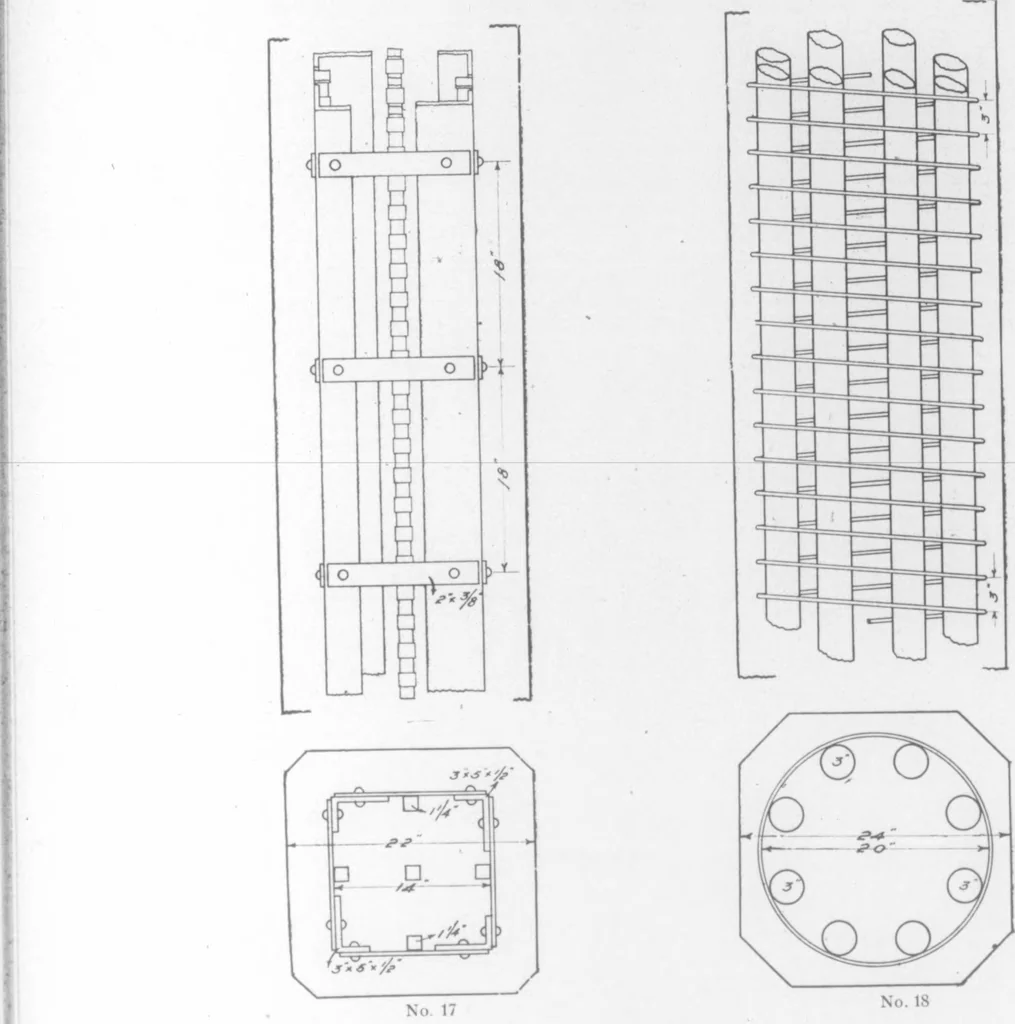 An illustration from The Architect, 1905, leaf 268