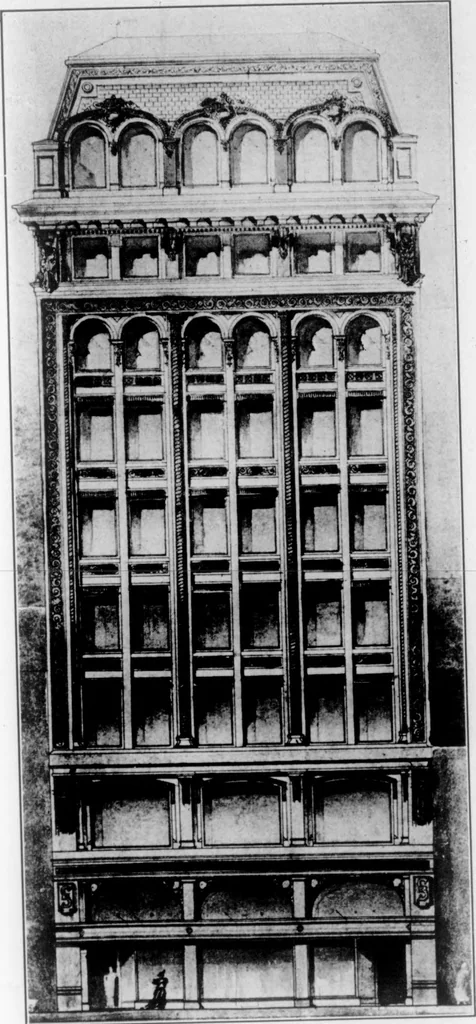 An illustration from The Architect, 1905, leaf 269