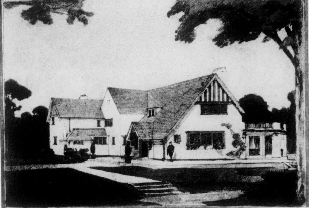 An illustration from The Architect, 1905, leaf 276
