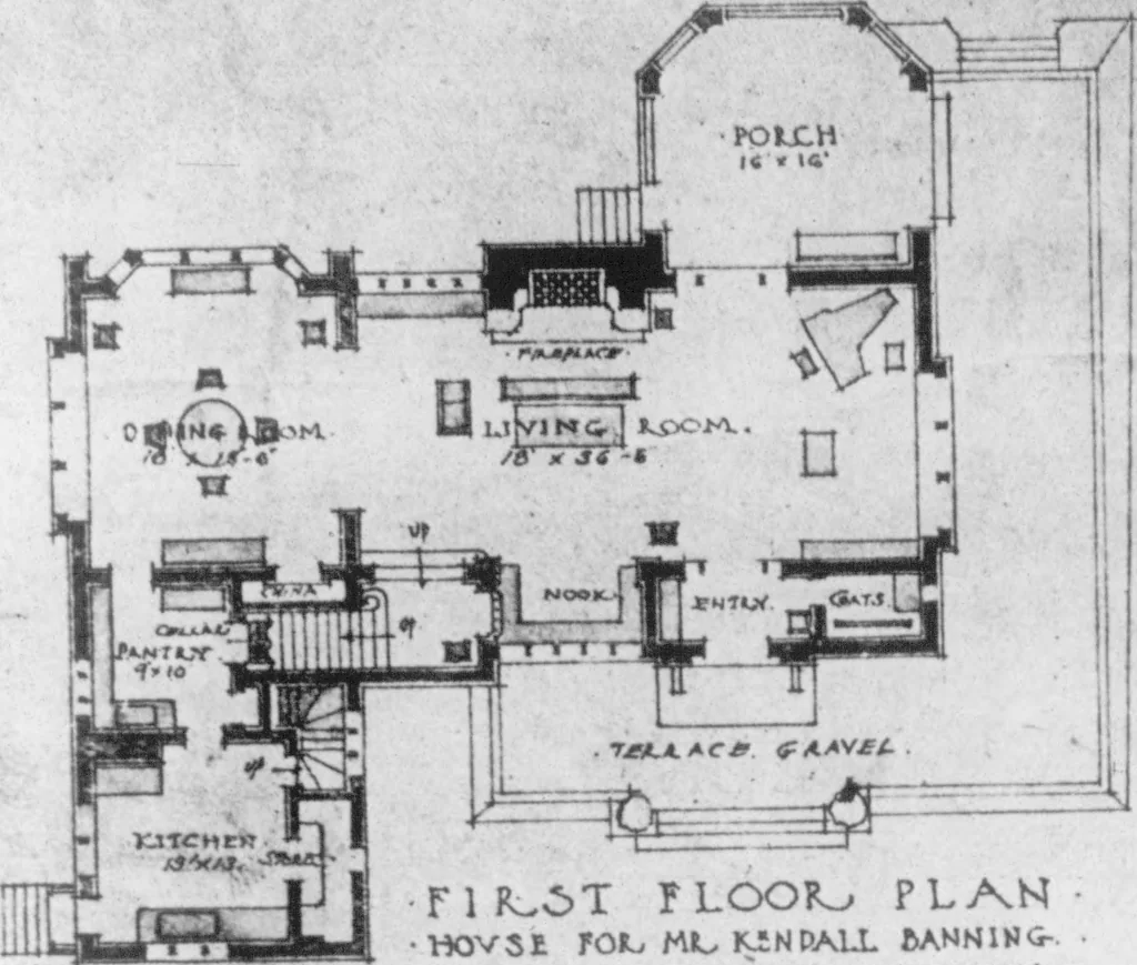 An illustration from The Architect, 1905, leaf 277